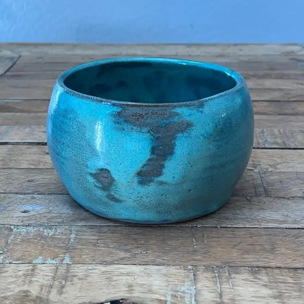 Art Studio Pottery Hand Thrown Ceramic Bowl 5